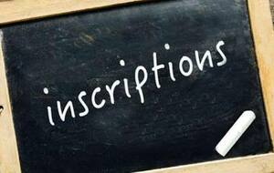 Inscriptions 2026