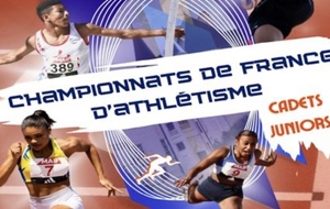 Championnats de France Cadets/Juniors FFA