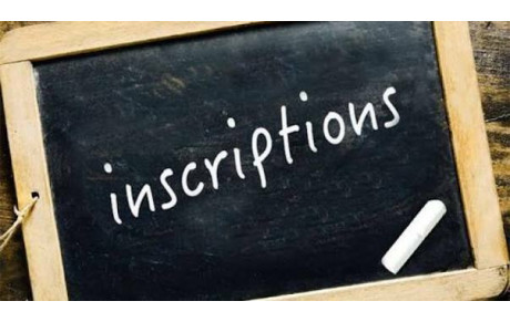 Inscriptions 2026